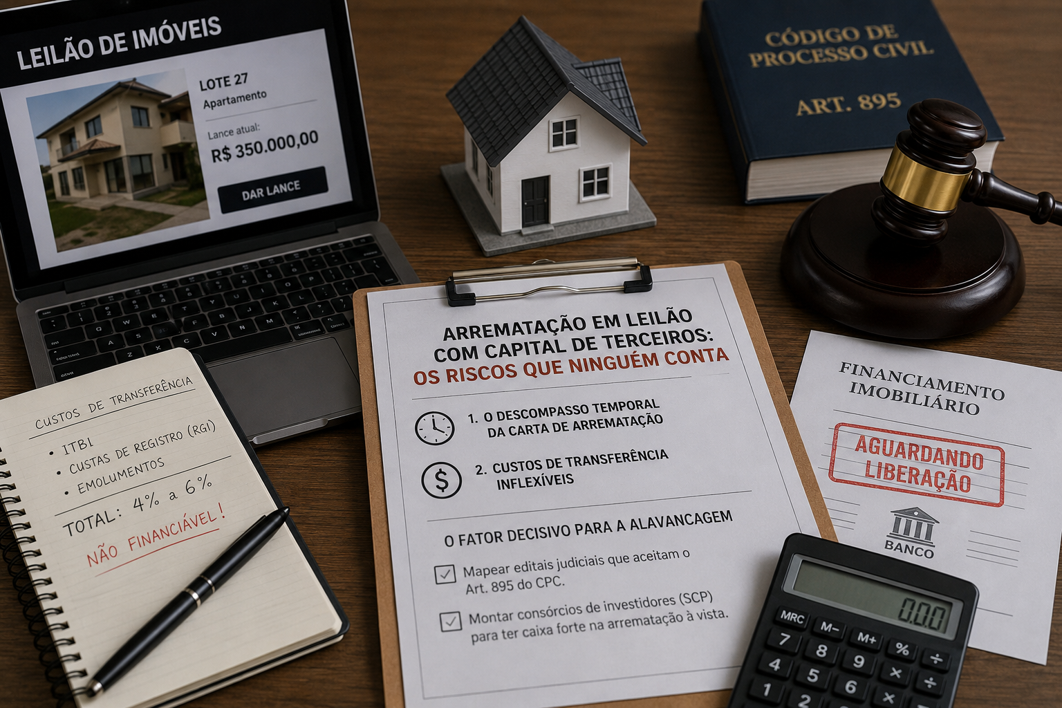 A Ilusão do Financiamento: Quando Usar Capital de Terceiros Vira uma Armadilha em Leilões